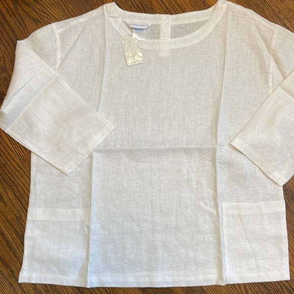 The Company Store Linen Blouse - Picture 10 of 16